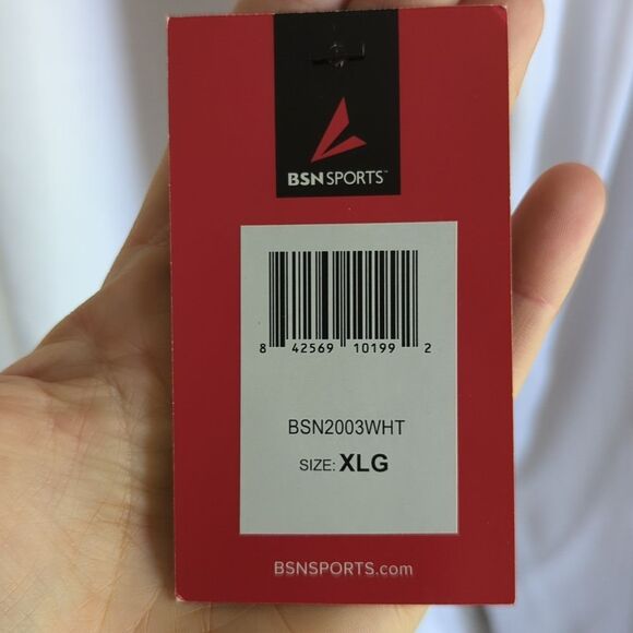 NWT BSN SPORTS White Pullover Performance Shirt XL Depauw Tigers or Other - Picture 5 of 7